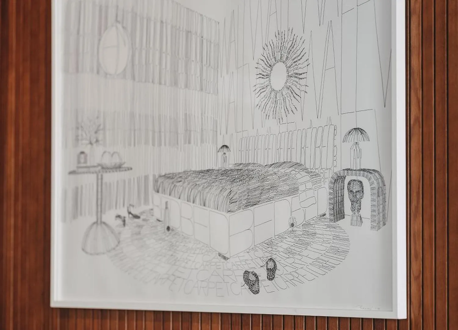 Drawing Hotel Parijs
