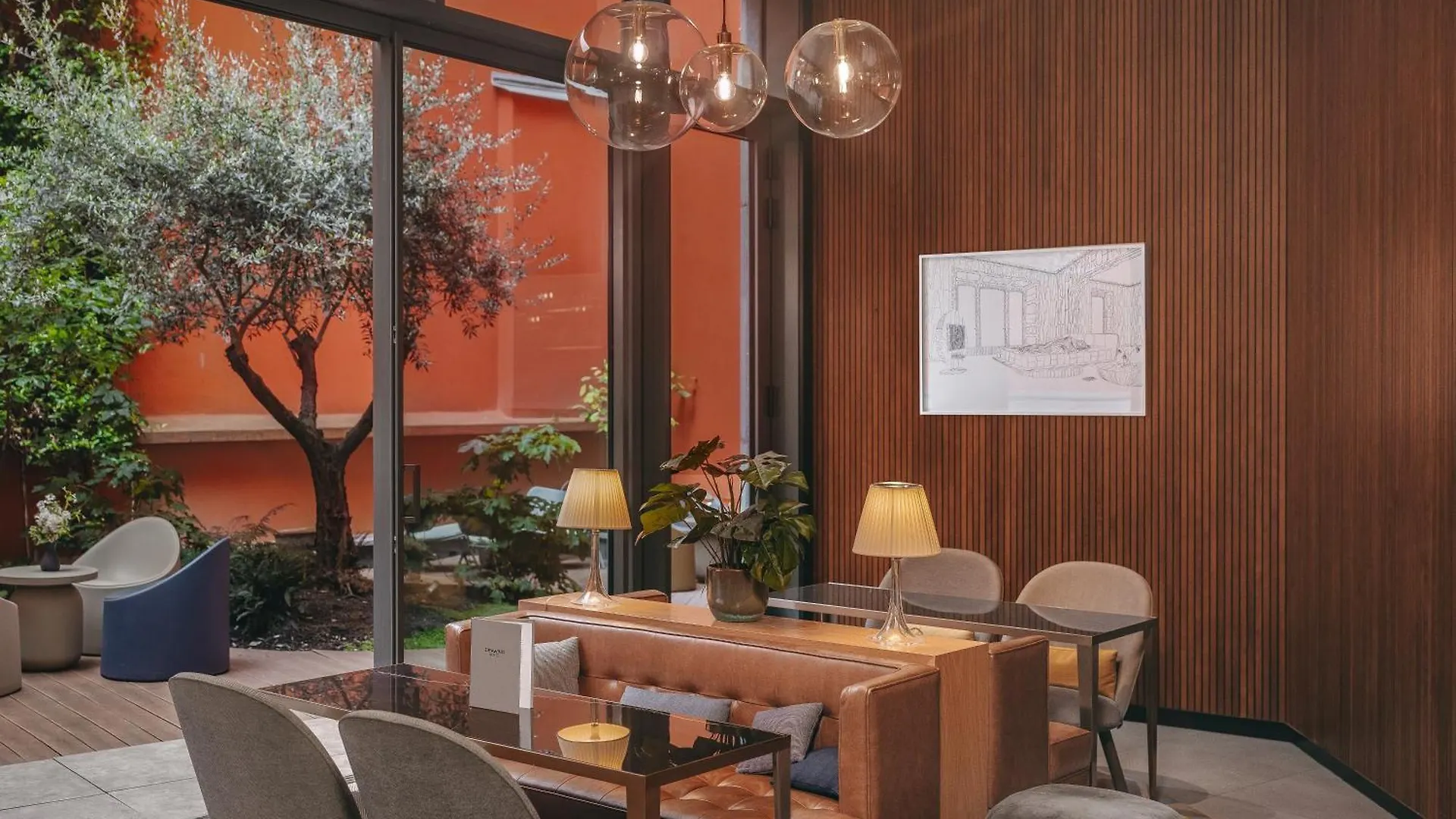 Drawing Hotel Parijs